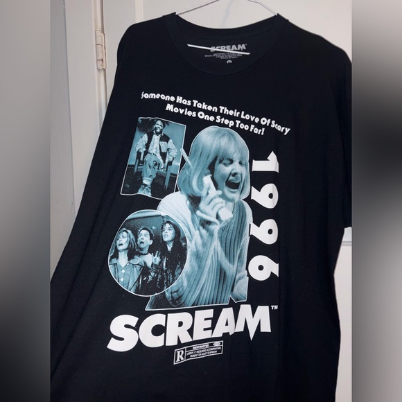NWT Scream movie Black Graphic T-Shirt - Picture 2 of 4